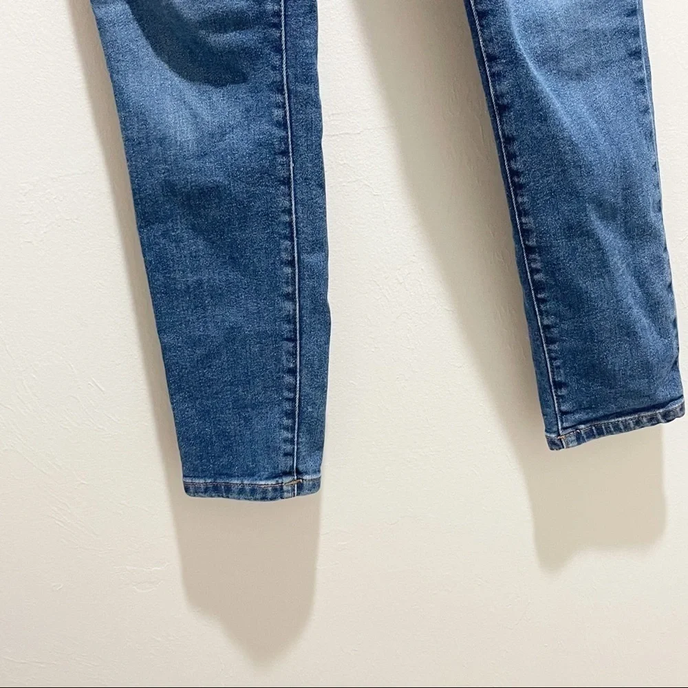 EVERLANE Women’s High Rise Skinny Ankle Jean Medium Wash Stretch Size 27 - Picture 5 of 9